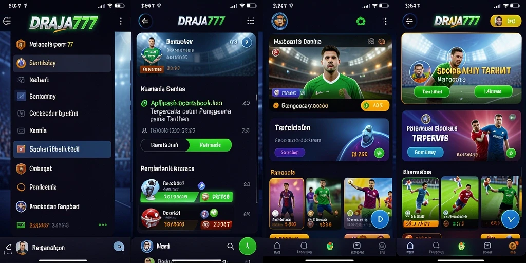 Gameplay interaktif DRAJA777 menampilkan taruhan olahraga yang menarik.