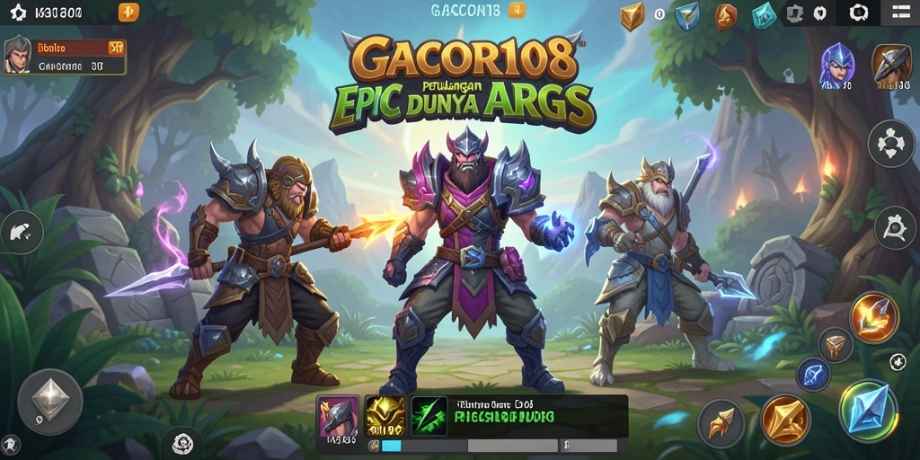 Tampilan menarik dari gameplay ARPG GACOR108 yang mendebarkan.